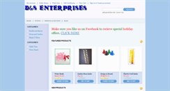 Desktop Screenshot of dsenterprisesonline.com