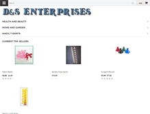 Tablet Screenshot of dsenterprisesonline.com